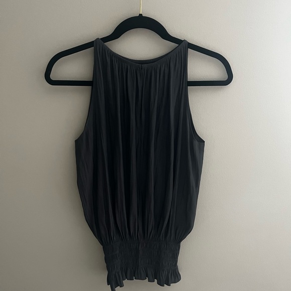 Ramy Brook Tops - Ramy Brook Lauren Sleeveless Top - Dark Grey - Women’s XS